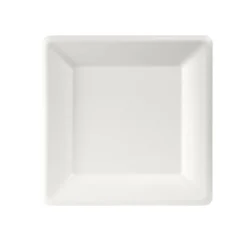 Teller, quadratisch 26 x 26 cm Weiß