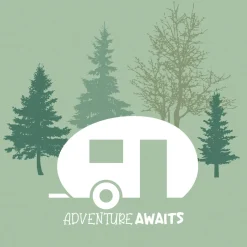 Tissue-Serviette 33 x 33 cm Adventure Camp 3-lagig