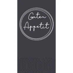 Tissue-Serviette 33 x 33 cm Appetit Black 2-lagig
