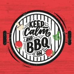 Tissue-Serviette 33 x 33 cm BBQ Grill 3-lagig