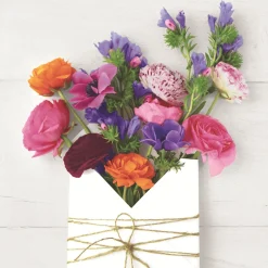 Tissue-Serviette 33 x 33 cm Blooming letter 3-lagig