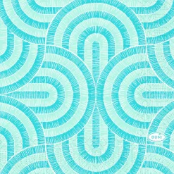 Tissue-Serviette 24 x 24 cm Breeze Mint Blue 3-lagig