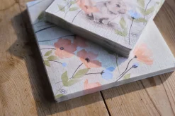 Tissue-Serviette 33 x 33 cm Bunny Bloom 3-lagig