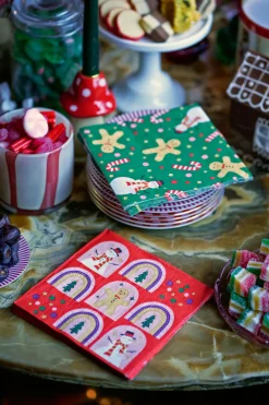 Tissue-Serviette 33 x 33 cm Candyman Red 3-lagig