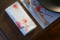 Tissue-Serviette 33 x 33 cm Cherry Breeze Blue 3-lagig