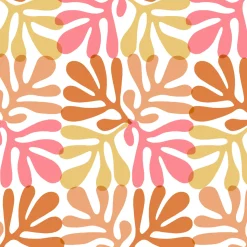 Tissue-Serviette 33 x 33 cm Coral Pattern Pink 3-lagig