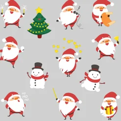 Tissue-Serviette 33 x 33 cm Dancing Gnomes 3-lagig