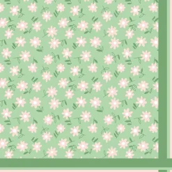 Tissue-Serviette 33 x 33 cm Ditsy green 3-lagig