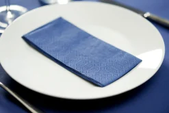 Tissue-Serviette 33 x 33 cm Dunkelblau 3-lagig
