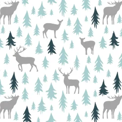 Tissue-Serviette 24 x 24 cm Earth Xmas 3-lagig