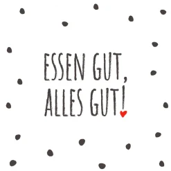 Tissue-Serviette 33 x 33 cm Essen Gut 3-lagig