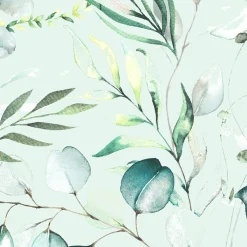 Tissue-Serviette 24 x 24 cm Eucalyptus green 3-lagig