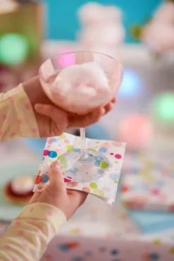 Tissue-Serviette 24 x 24 cm Festive Bubbles Multi 3-lagig