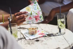 Tissue-Serviette 33 x 33 cm Flowy Meadow 3-lagig