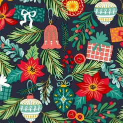 Tissue-Serviette 33 x 33 cm Flourish Xmas Tree 3-lagig