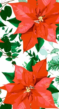 Tissue-Serviette 33 x 40 cm Floral Christmas 3-lagig