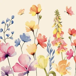 Tissue-Serviette 33 x 33 cm Floral Haven 3-lagig