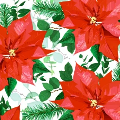 Tissue-Serviette 33 x 33 cm Floral Christmas 3-lagig