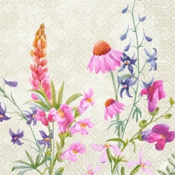 Tissue-Serviette 40 x 40 cm Floret 3-lagig