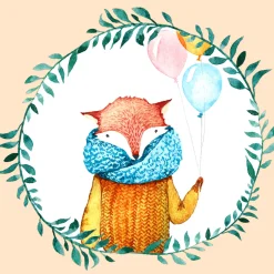 Tissue-Serviette 33 x 33 cm Fox Balloons 3-lagig