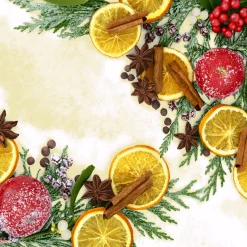 Tissue-Serviette 33 x 33 cm Fragrance Xmas 3-lagig