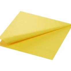 Tissue-Serviette 40 x 40 cm Gelb 3-lagig