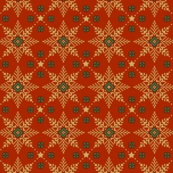 Tissue-Serviette 33 x 33 cm Golden Snow Red 3-lagig