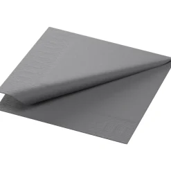 Tissue-Serviette 24 x 24 cm Granite Grey 3-lagig