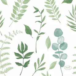 Tissue-Serviette 24 x 24 cm Greenery 3-lagig