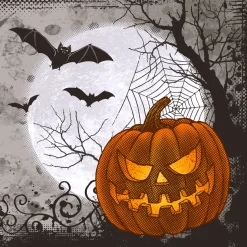 Tissue-Serviette 33 x 33 cm Halloween Time 3-lagig