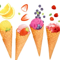 Tissue-Serviette 33 x 33 cm Icecream Dream 3-lagig