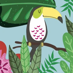 Tissue-Serviette 33 x 33 cm Jungle Bird 3-lagig