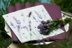 Tissue-Serviette 33 x 33 cm Lavender oasis 3-lagig