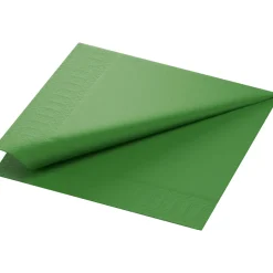 Tissue-Serviette 40 x 40 cm Leaf Green 3-lagig