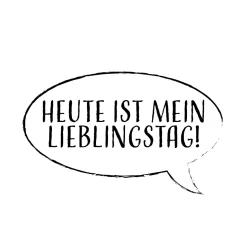 Tissue-Serviette 33 x 33 cm Lieblingstag 3-lagig