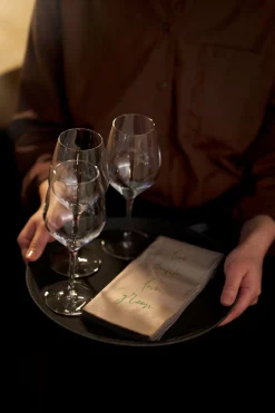 Tissue-Serviette 40 x 40 cm Love Green Natural 3-lagig