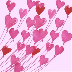 Tissue-Serviette 24 x 24 cm Love 3-lagig