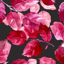 Tissue-Serviette 24 x 24 cm Maroon leaves 3-lagig