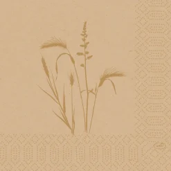 Tissue-Serviette 33 x 33 cm Meadow Natural 3-lagig
