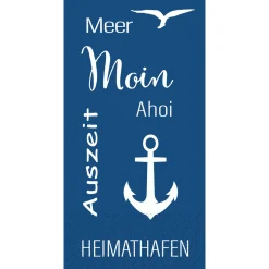 Tissue-Serviette 33 x 33 cm Meer Freude 2-lagig