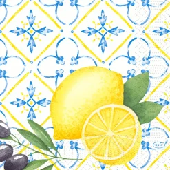 Tissue-Serviette 33 x 33 cm Mediterrian 3-lagig