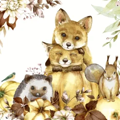 Tissue-Serviette 33 x 33 cm Nature Cuteness 3-lagig