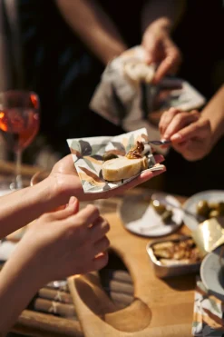 Tissue-Serviette 24 x 24 cm Nomad Flowers 3-lagig