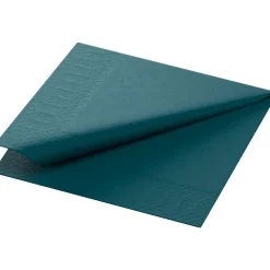 Tissue-Serviette 24 x 24 cm Ocean Teal 3-lagig