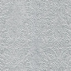 Tissue-Serviette 33 x 33 cm Ornament Silver 3-lagig
