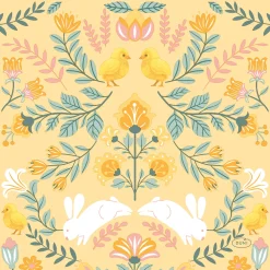 Tissue-Serviette 33 x 33 cm Ornament Easter 3-lagig