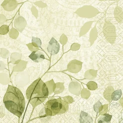 Tissue-Serviette 33 x 33 cm Paisley leaves 3-lagig