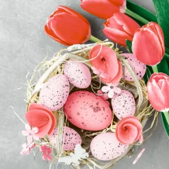 Tissue-Serviette 33 x 33 cm Pink Easter 3-lagig