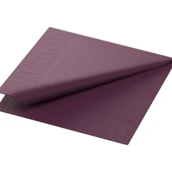 Tissue-Serviette 24 x 24 cm Plum 3-lagig
