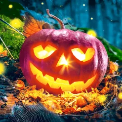 Tissue-Serviette 33 x 33 cm Pumpkin night 3-lagig